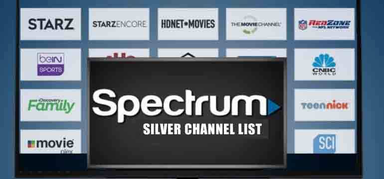 Spectrum Silver Channel Lineup Printable